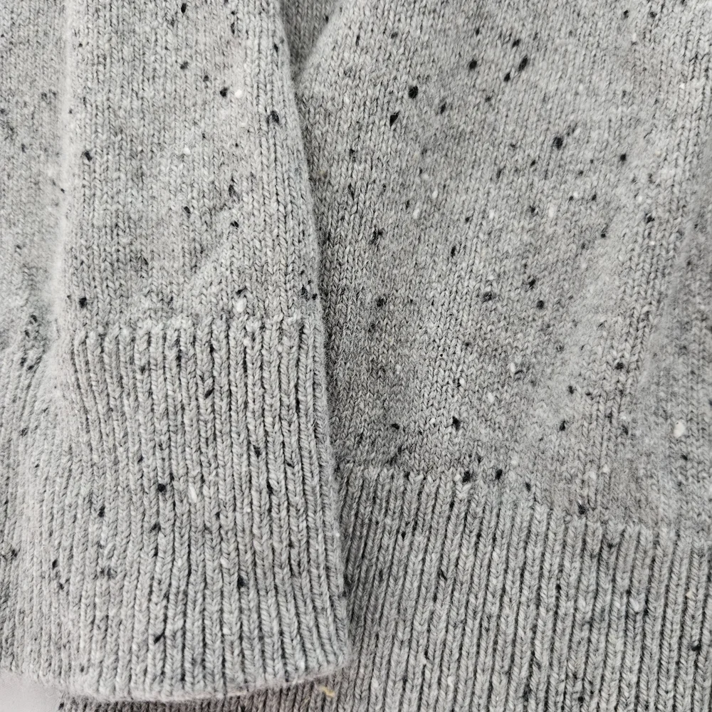 Banana Republic Gray Speckled Donegal Sweater